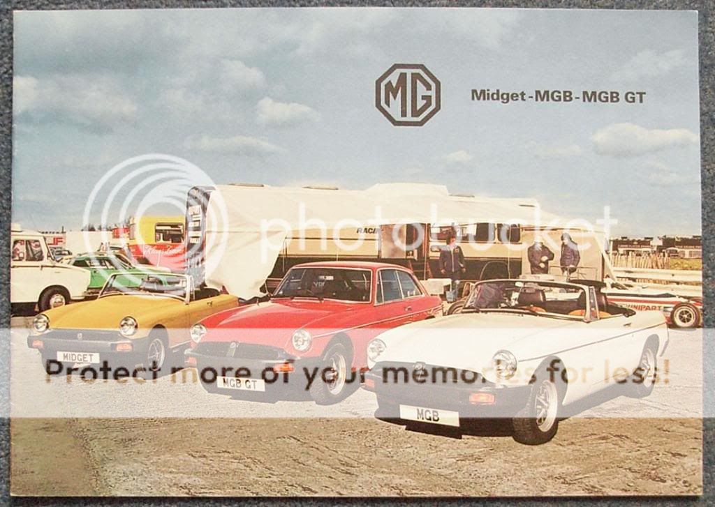 Consider, that mg midget brochure think, that Casually found mg midget brochure opinion